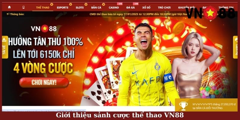 Giới thiệu sảnh cược thể thao VN88