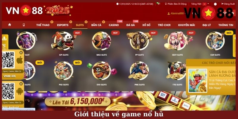 Giới thiệu về game nổ hũ