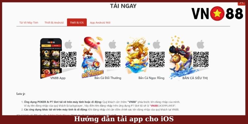 Hướng dẫn tải app cho ios